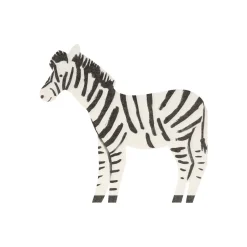 Safari Zebra Napkins | 20ct