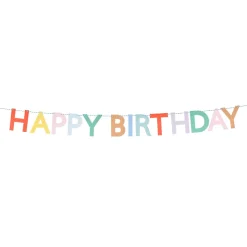 Scallop Bright Happy Birthday Garland | 1ct