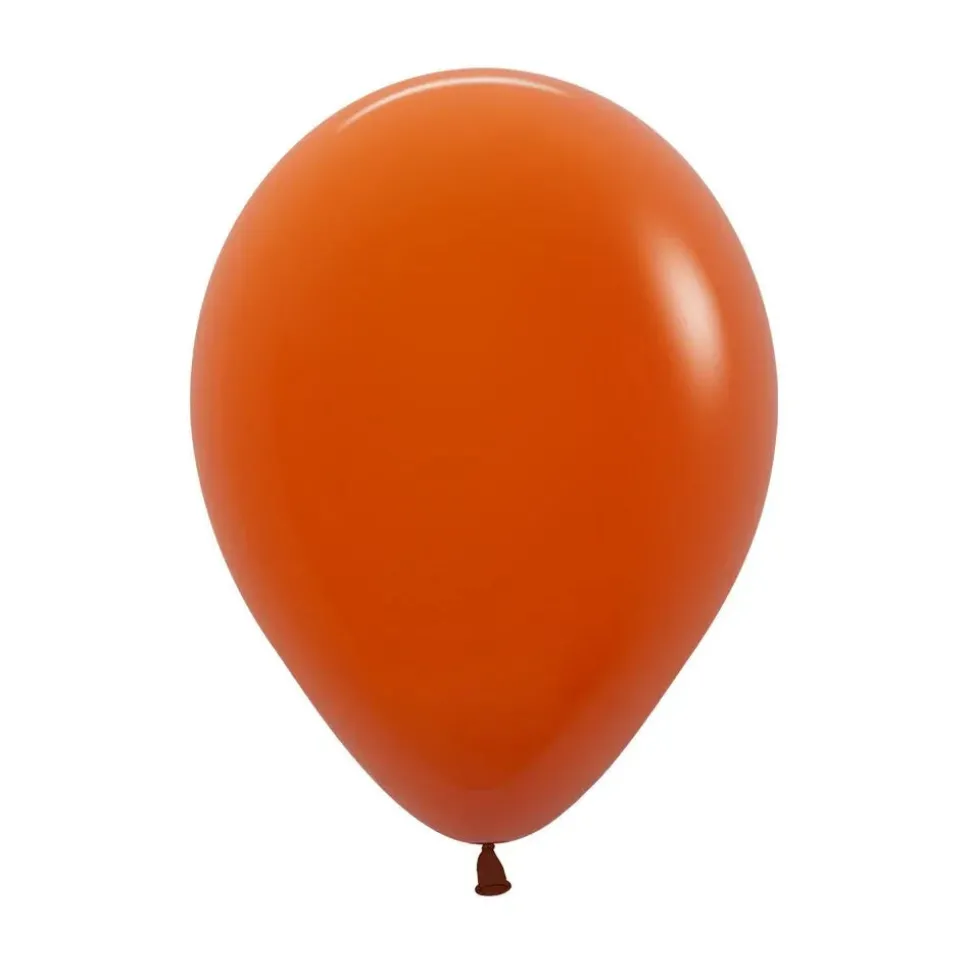 11" Sempertex Latex Balloon Pack, Sunset Orange | 100ct