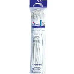 260 Sempertex Latex Balloon Pack, White | 50 ct