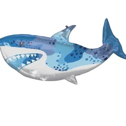 Shark Super Shape Mylar Balloon 38 in. | 1ct