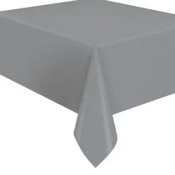 Silver Flannel Back Tablecover 54"x108" | 1ct
