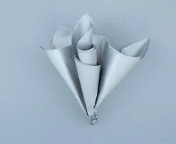 Silver Metallic Tissue Paper | 5ct