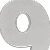 Silver Number 9 Sparkler Candle | 1ct