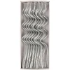 Silver Swirly Candles | 20ct