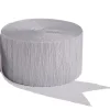 Silver Crepe Paper Streamer | 81'