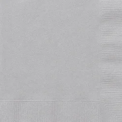 Silver Dinner Napkins | 40ct