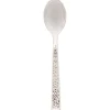 Silver Hammered Spoons | 24ct