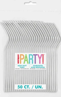 Silver Premium Forks | 50ct