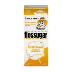 Sizzlin Lemon Sour Floss Sugar 3.25 lbs | 1ct