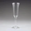 Sovereign Fluted Champagne Glasses Plastic 5 oz | 10 ct