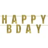 Sparkling Celebration Happy Birthday Sequin Banner, 6' | 1 ct