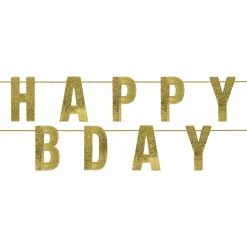 Sparkling Celebration Happy Birthday Sequin Banner, 6' | 1 ct