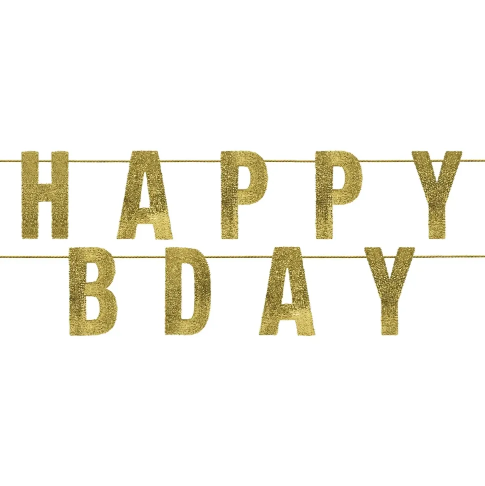 Sparkling Celebration Happy Birthday Sequin Banner, 6' | 1 ct