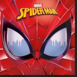 Spiderman lunch napkins | 16ct