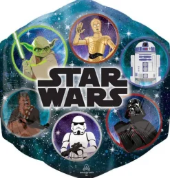 Star Wars Galaxy Group SuperShape Mylar Balloon 23" | 1ct