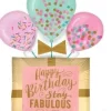 Stay Fabulous Birthday Gift Super Shape Balloon | 1ct