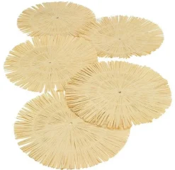 Straw Fringe Placemat | 1ct