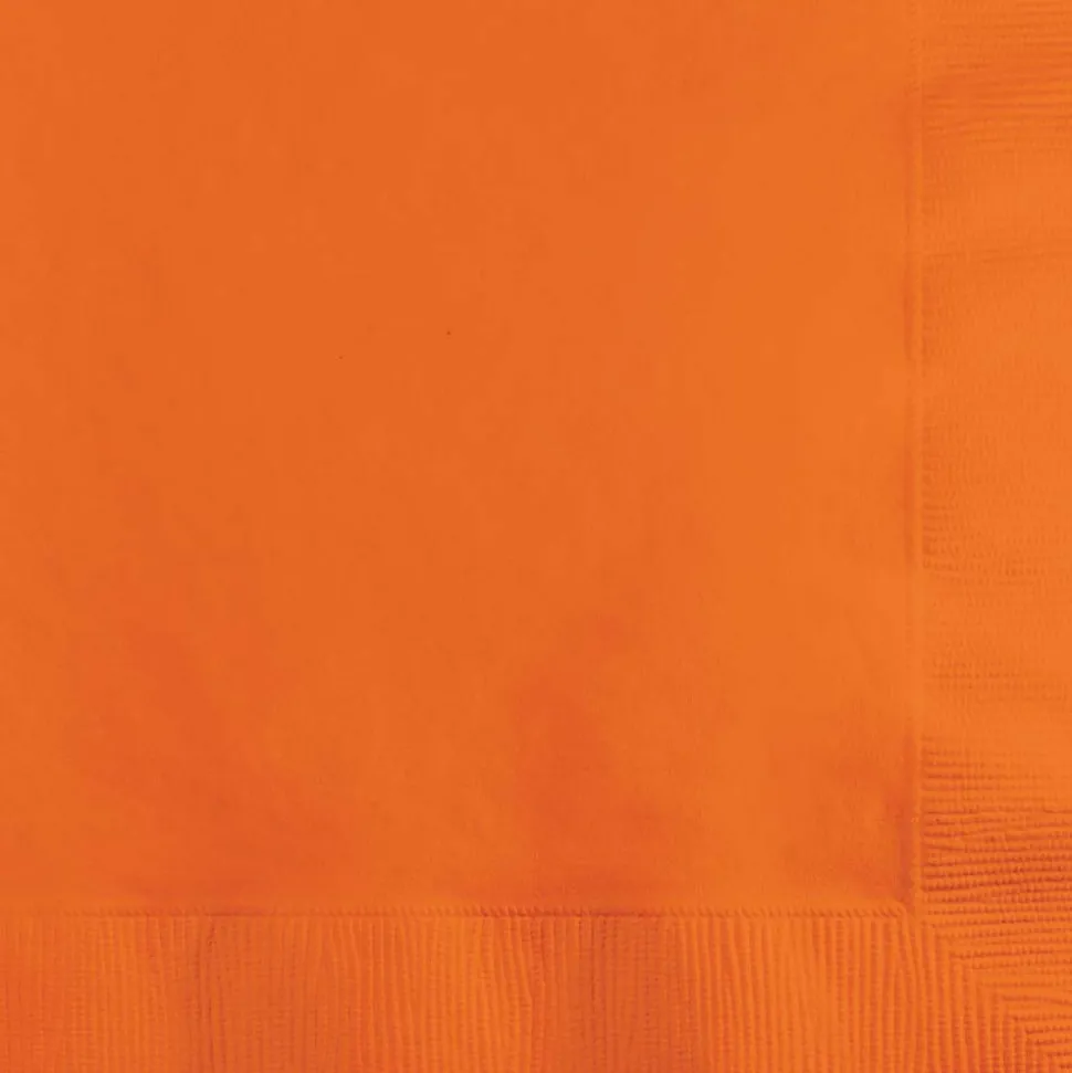 Sunkissed Orange Beverage Napkins | 50ct