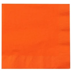Sunkissed Orange Lunch Napkins | 50ct