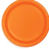 Sunkissed Orange Paper Plates 10" | 24ct