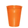 Sunkissed Orange Plastic Cups 16oz | 20ct