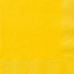 Sunshine Yellow Beverage Napkins | 100ct