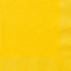 Sunshine Yellow Dinner Napkins | 40ct