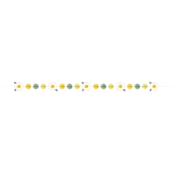 Sweet Daisy Honeycomb Cutout Banner 8' | 1ct
