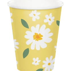 Sweet Daisy Paper Cups 9oz. | 8ct