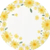 Sweet Daisy Paper Dessert Plate 7" | 8ct