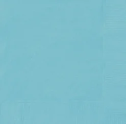 Teal Beverage Napkins | 100ct