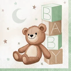 Teddy Bear Luncheon Napkins | 16ct
