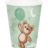 Teddy Bear Paper Cups 9oz | 8ct