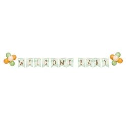 Teddy Bear Welcome Baby Banner | 1ct