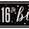 16th Birthday Banner 9ft | 1ct