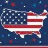 4th Of July Freedom Fireworks Beverage Napkins | 16ct