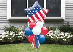 4th Of July Patriotic Balloon Yard Sign Kit | 1Kit