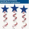 4th Of July Patriotic Hanging Decorations | 3ct