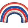 4th Of July Rainbow SuperShape Mylar Balloon 34" | 1 ct