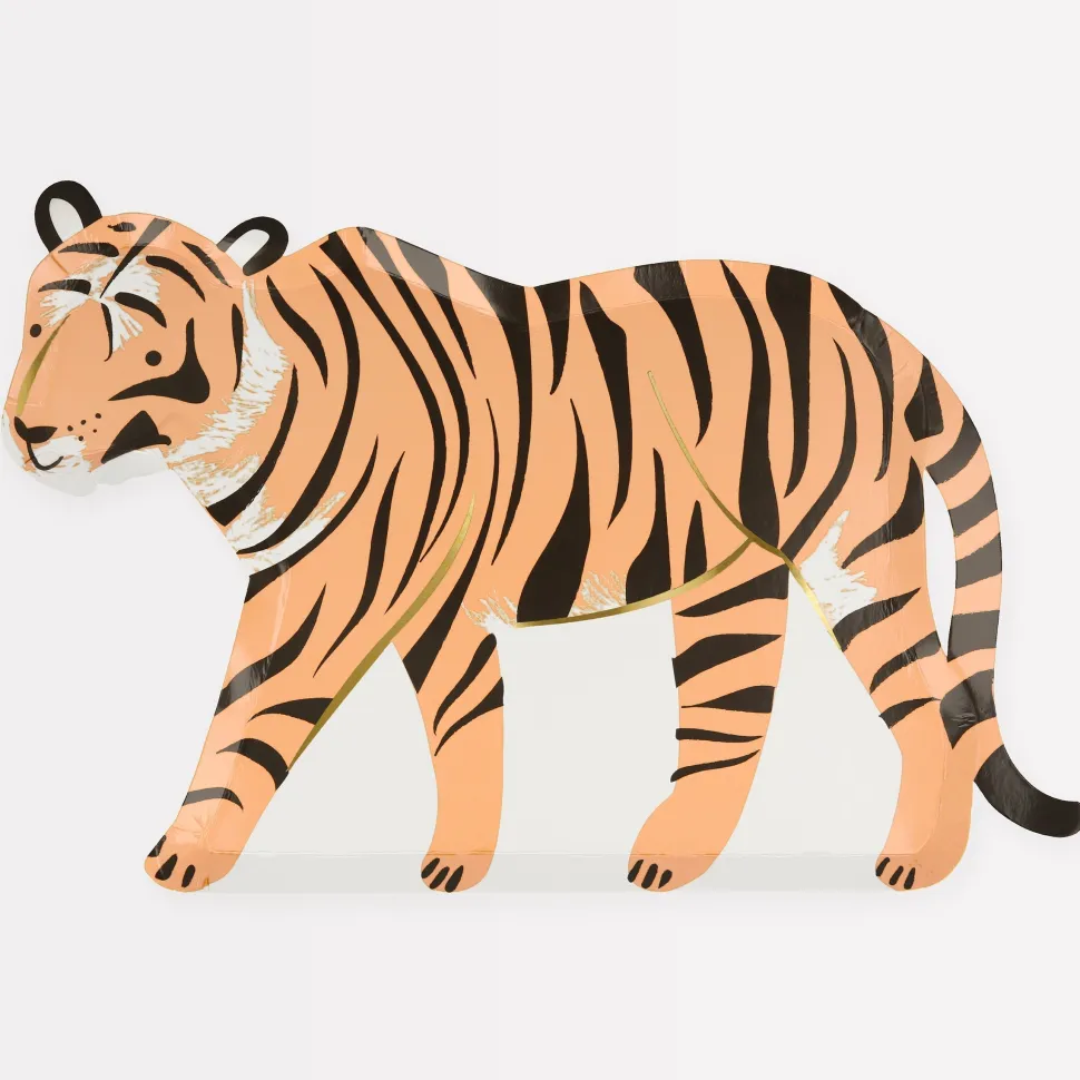 Tiger Plates | 8ct