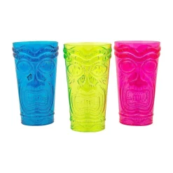Tiki Head Plastic Cups 20 oz. | 1 ct