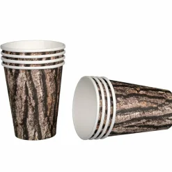Timber Cut 12oz Paper Cups 8pk | 1ct