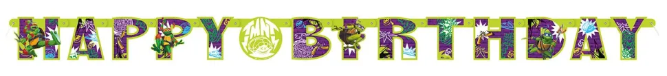 TMNT Jointed Banner | 1ct
