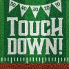 Touch Down Football Lunch Napkins – Game Day Tableware | 1ct