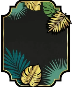 Tropical Chalkboard Easel Sign | 1ct