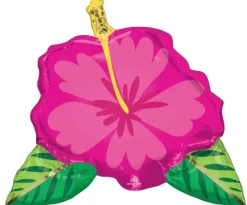 Tropical Flower Supershape Mylar Balloon | 1ct