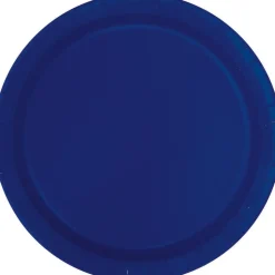 True Navy Paper Plates 7in | 50ct