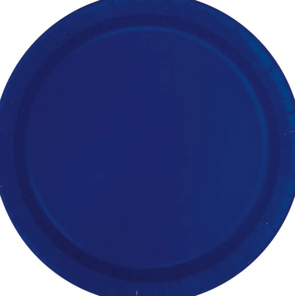 True Navy Paper Plates 7in | 50ct