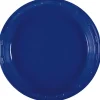 True Navy Plastic Plate 10in | 50ct